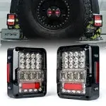 Xprite Destroyer Series LED Taillights for 2007 - 2018 Jeep Wrangler JK