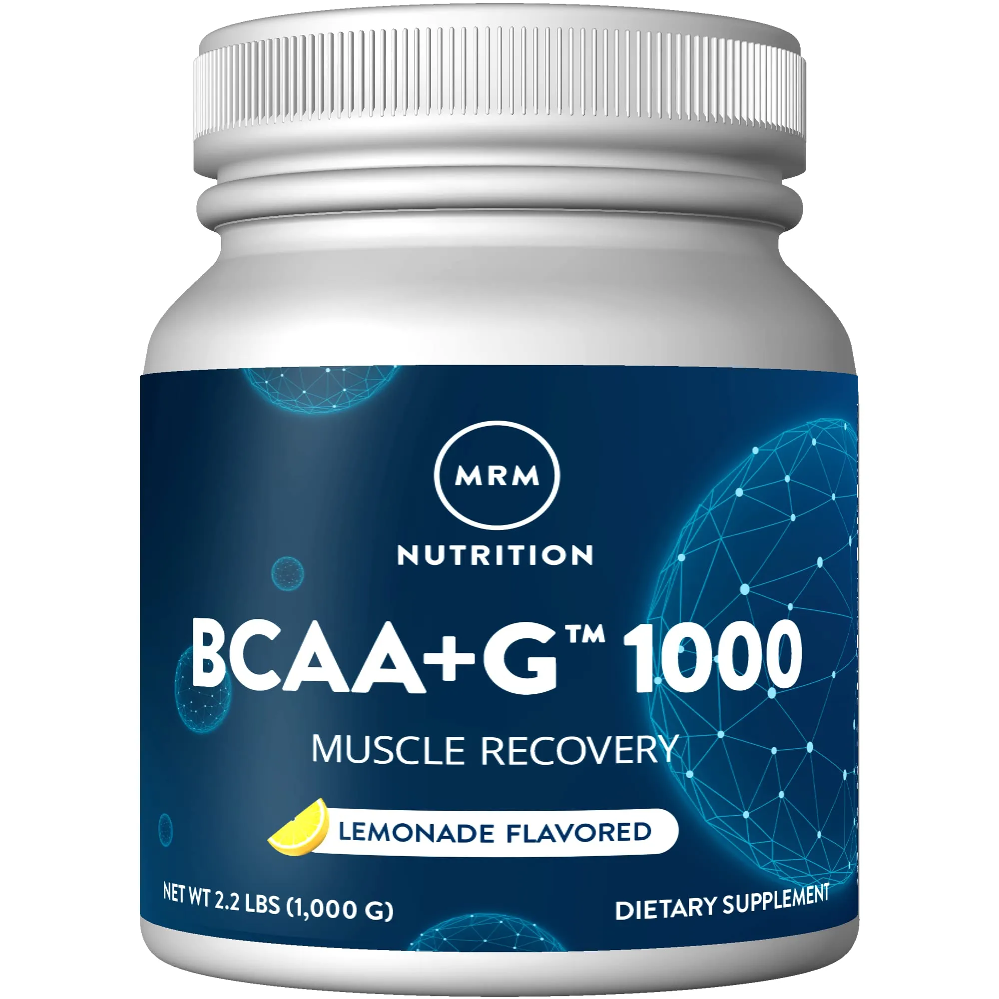 MRM, BCAA+G 1000, Lemonade, 2.2 lbs (1,000 g)