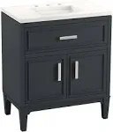 Kohler K-33544-ASB Southerk 30" Bathroom Vanity Set - Slate Grey