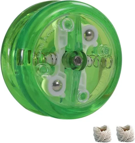 Yomega The Original Brain Professional Yoyo for Kids and Beginners Responsive Auto Return Yo Yo Best for String Tricks + Extra 2 Strings & 3