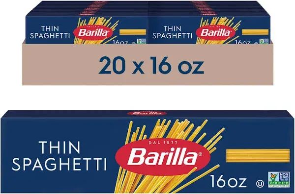 Barilla Thin Spaghetti Pasta - 16 Oz