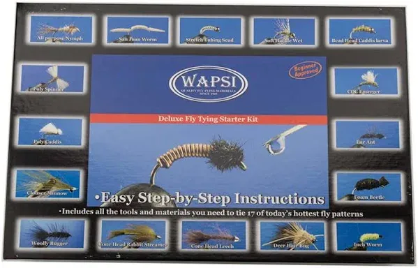 wapsi Deluxe Fly Tying Starter Kit