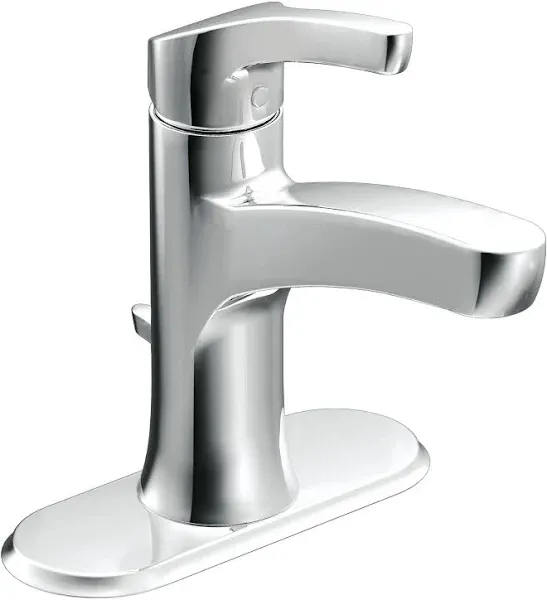 Moen Danika 1-Handle Bathroom Faucet, Brushed Nickel