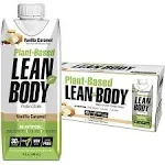 Labrada - Lean Body Plant-Based, 17 fl oz (12-Pack) / Vanilla Caramel