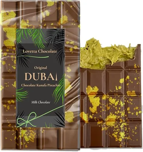 Lovetta Chocolate Dubai Chocolate Bar