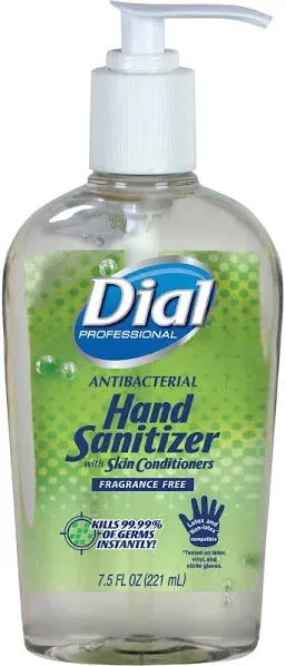 Dial Antibacterial With Moisturizers Gel Hand Sanitizer