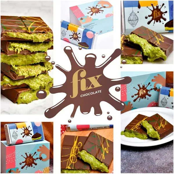 Fix Chocolate Dubai Chocolate 200 GR