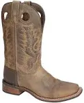 Smoky Mountain Men's Duke Leather Western Boots - Brown