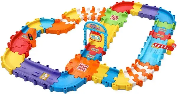 VTech Go! Go! Smart Wheels Track Pack, Includes 3 Cars