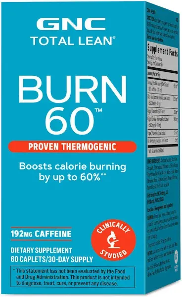 Burn 60™ - 60 Tablets (30 Servings)