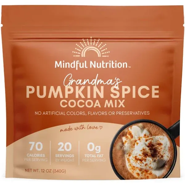 Mindful Nutrition Grandmas Organic Hot Chocolate Mix