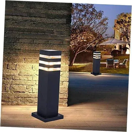 Pathway Lights Post Lights IP55 Waterproof Outdoor Lamp Post Lawn Light Floor...