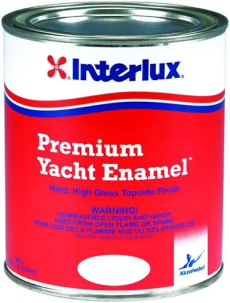 Interlux Y242/1 Yacht Enamel - Flat White, Gallon