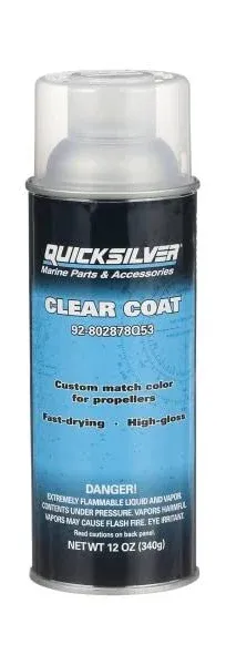 Mercury Marine Paint Clear Coat 12 oz #92-802878Q53