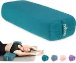 Yes4All Triple-Layer Sponge Yoga Bolster Pillow for Restorative B. Emerald 