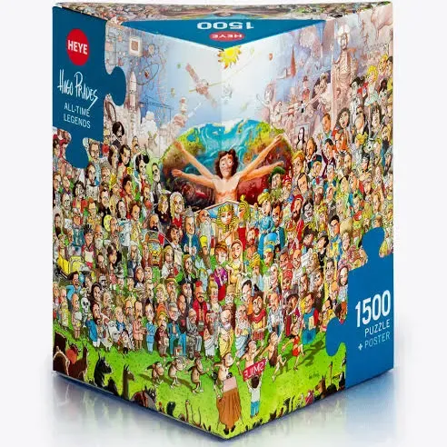 Heye All-Time Legends 1500 Piece Jigsaw Puzzle