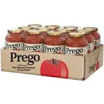 Prego Traditional Pasta Sauce, 24 oz Jar (Case of 12)