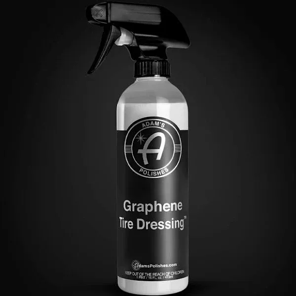 Graphene Tire Dressing - Deep Black Finish W/Graphene Non Greasy Car Detailing |