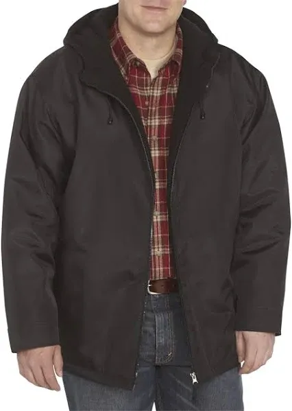 Harbor Bay by DXL Big and Tall Men's Quilt-Lined Hooded Jacket