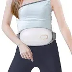 Wireless Abdominal Massage Belt Machine, Portable & 3 Massage Modes with Dual Rotating & Heating System for Promote Digestion, Relieve Stomach, Back, Belly Fat. Gifts for Women & Men