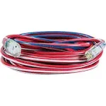 Southwire 12/3 Patriotic Red, White and Blue Extension Cord, 25 ft.