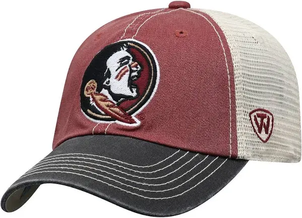 Top of the World Florida State Seminoles Vintage Mesh Offroad Trucker Hat