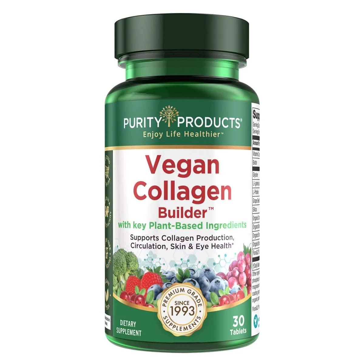 Purity Products Vegan C Builder Tablets