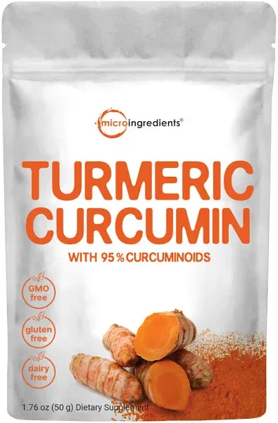 Turmeric Extract 95% Curcuminoids 50 Grams Rich in Antioxidants for Joint & Immune Support