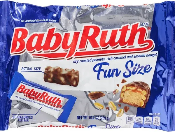 Baby Ruth Fun Size Candy Bars