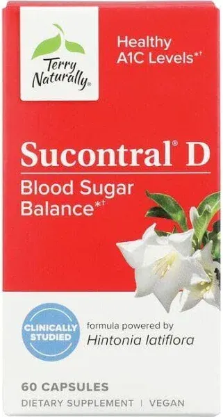 Terry Naturally Sucontral D 60 Capsules