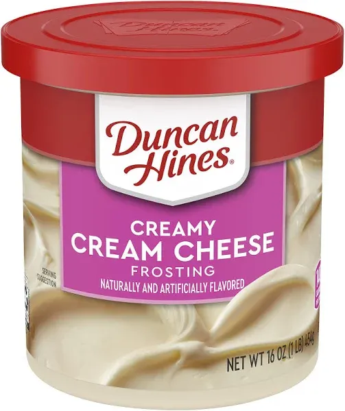 Duncan Hines Cream Cheese Frosting