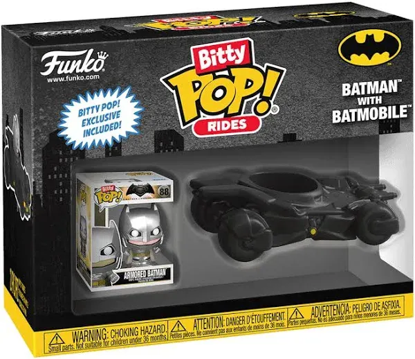 Funko Bitty Pop! Rides Batman with Batmobile