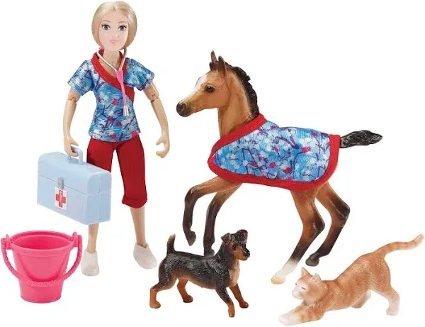 Breyer Day at the Vet Collectible Toy Horse Figure