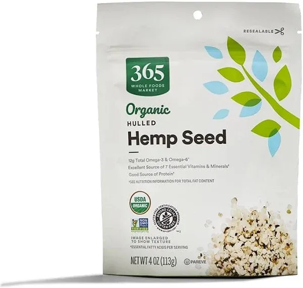 365 by Whole Foods Market Organic Hulled Hemp Seed