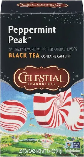 Celestial Seasonings Peppermint Black Tea Bags