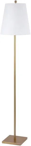 SAFAVIEH Lighting Collection Geralt Contemporary Black 69-inch Floor Lamp (LED Bulb Included)