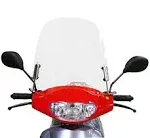 MMG Scooter Windshield 3mm Clear Plastic Acrylic Comes with Mounting Hardware