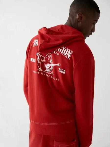 True Religion CLASSIC LOGO ZIP-UP HOODIE