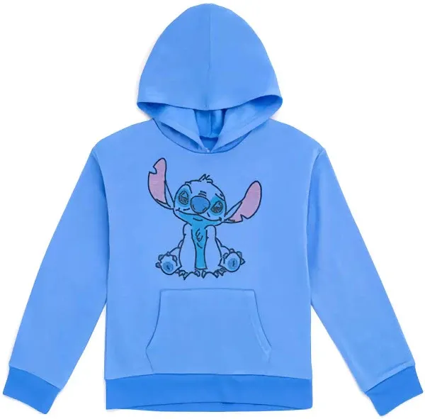 Disney's Lilo & Stitch Girls Pullover Hoodie - Little and Big Girls Sizes 4-16