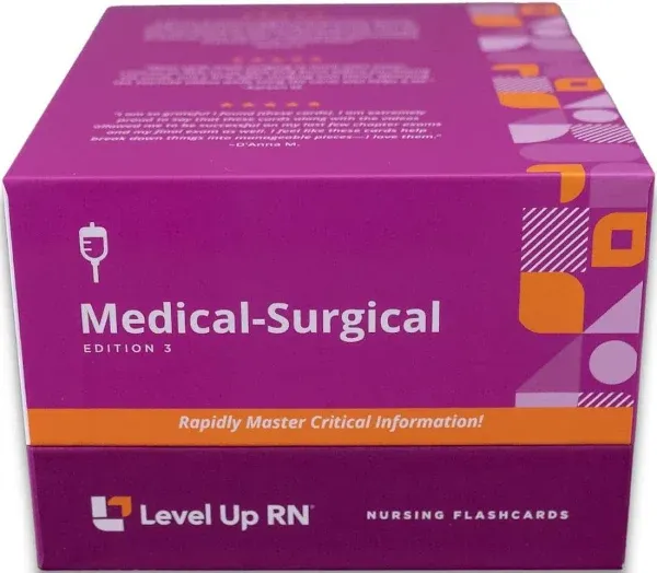 Medical Surgical Nursing Flashcards