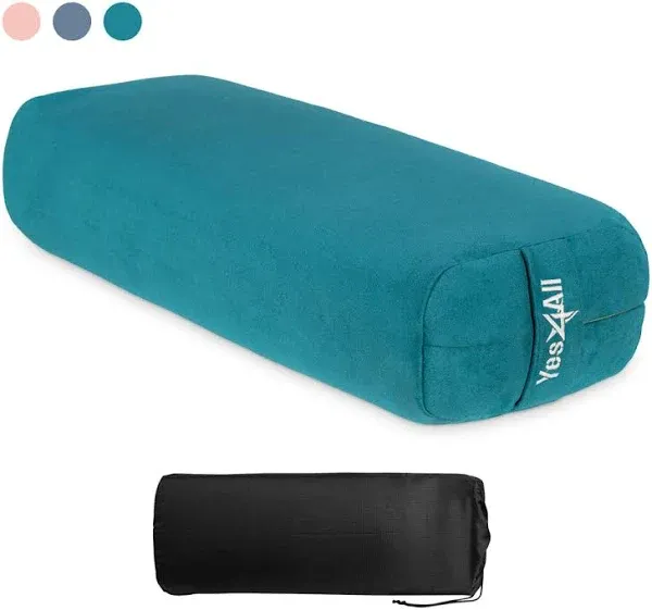 Yes4all Triple-Layer Sponge Yoga Bolster Pillow