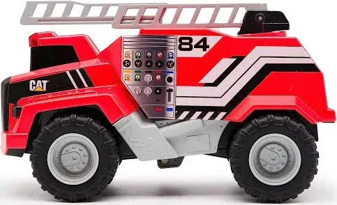 Construction Toys, 11.5&#034; Power Haulers Fire Truck, Realistic Lights &amp; Sounds,...