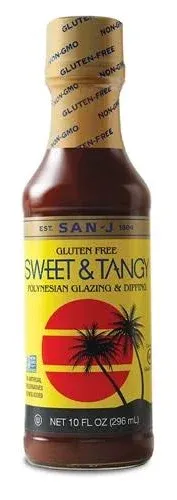 San J Sweet & Tangy Sauce - 10 fl oz