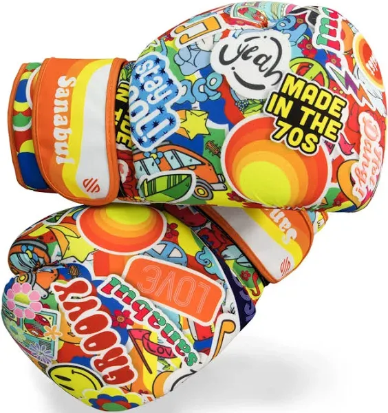 Sticker Bomb Adult Boxing Gloves