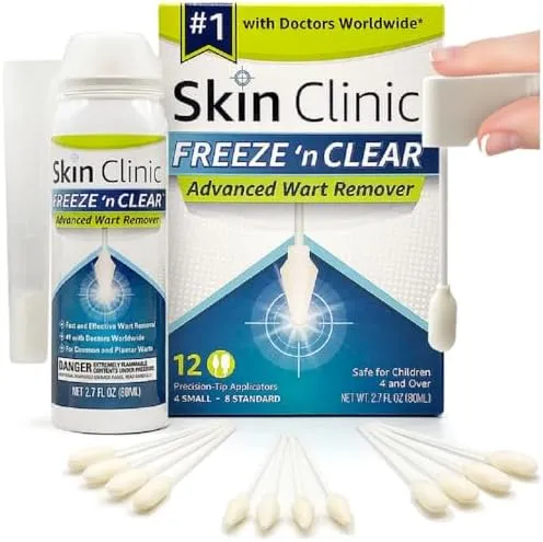 Skin Clinic Freeze 'N Clear Advanced Wart Remover