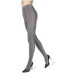 MeMoi - Juneau Diamonds Cotton Blend Sweater Tights