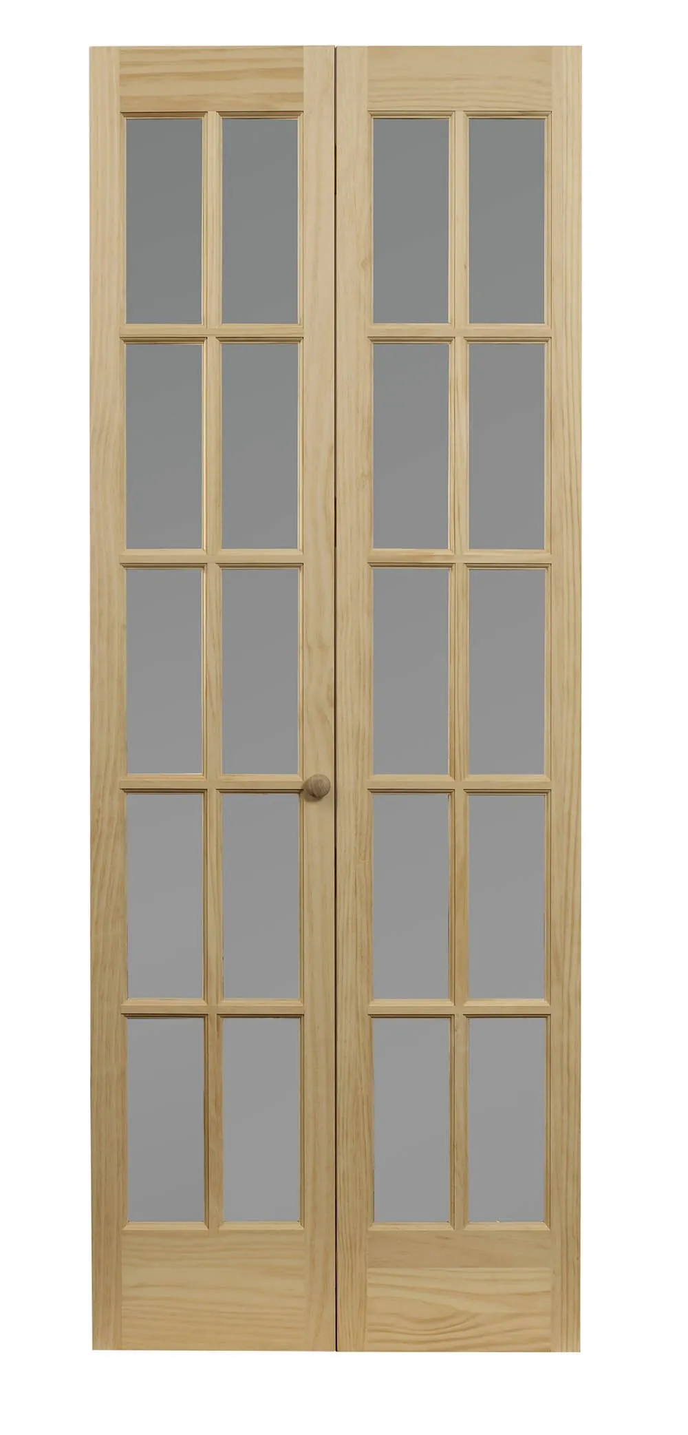 AWC 627 Traditional Divided Frosted Glass 24-inch x  24x80.5