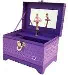 My Tiny Treasures Box Company Ballerina Heart Music - Purple