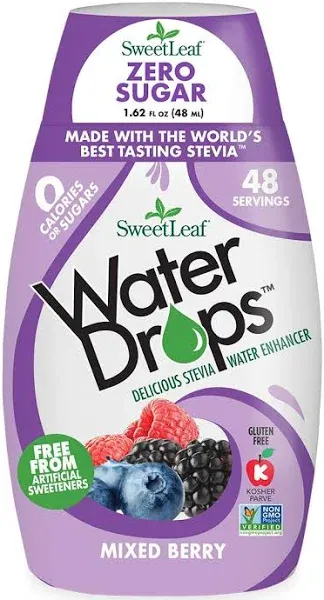 Sweetleaf Water Drops Mixed Berry