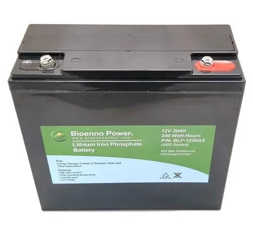 Bioenno Power 12V 20Ah LFP LiFePO4 Battery